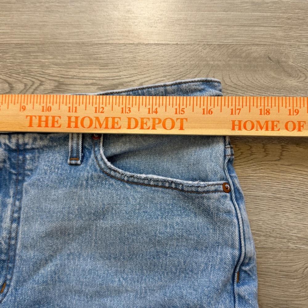 Madewell Jeans Womens Size 31 The Perfect Vintage Jean Distressed Blue Denim - Picture 9 of 13